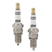 ACCEL 2401 Copper Spark Plug; Motorcycle Spark Plug; 2 Pack; - Truck Part Superstore
