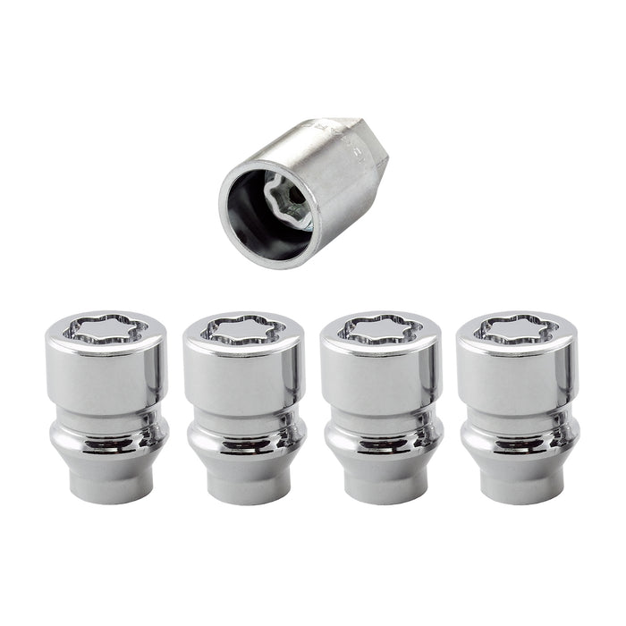 McGard 24022 Cone Seat Exposed Style Wheel Locks-Chrome - Truck Part Superstore