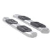 Luverne 240922 LUVERNE 240922 6 Inch Nerf Bars (Oval Tubular Polished Stainless Steel)-1 Pair - Truck Part Superstore