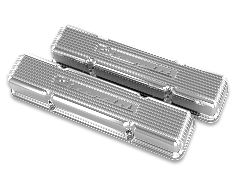 Holley 241-107 GM Licensed Vintage Valve Covers - Truck Part Superstore