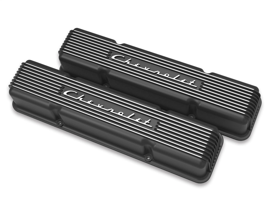 Holley 241-108 GM Licensed Vintage Valve Covers - Truck Part Superstore