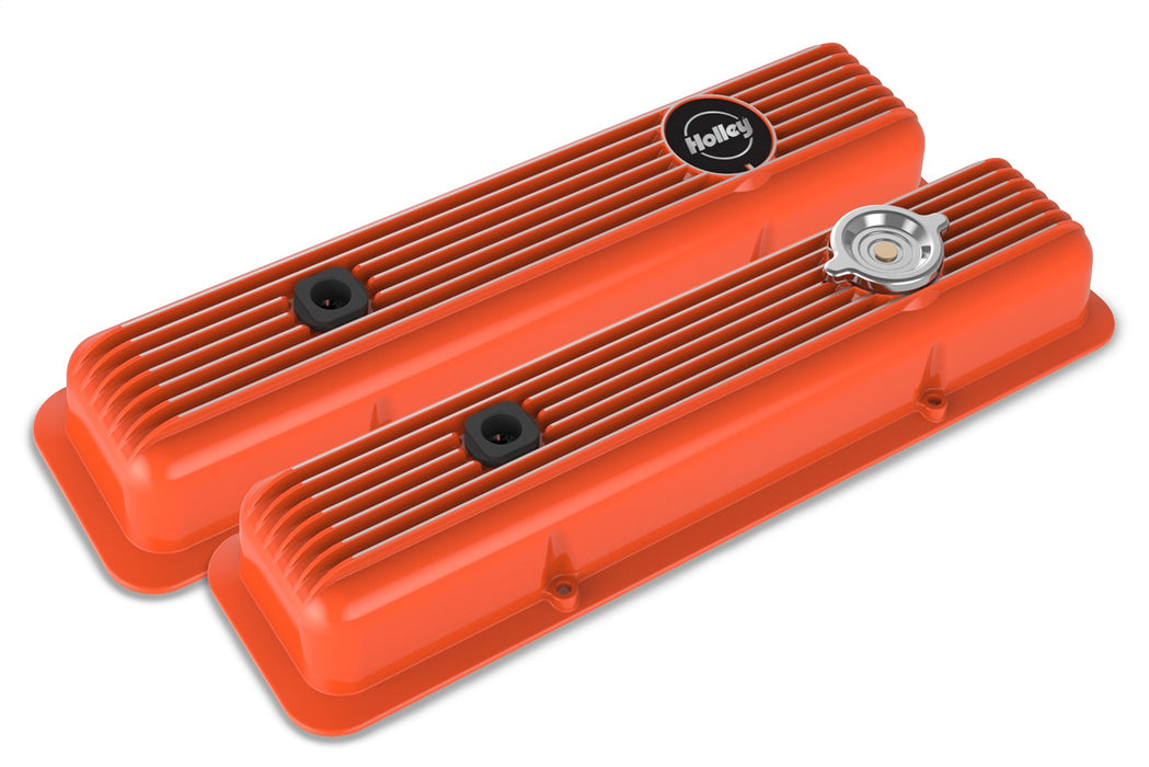 Holley 241-136 Muscle Series Valve Cover Set - Truck Part Superstore