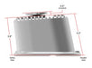 Holley 241-151 M/T Retro Aluminum Valve Covers - Truck Part Superstore