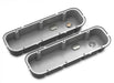 Holley 241-152 M/T Retro Aluminum Valve Covers - Truck Part Superstore