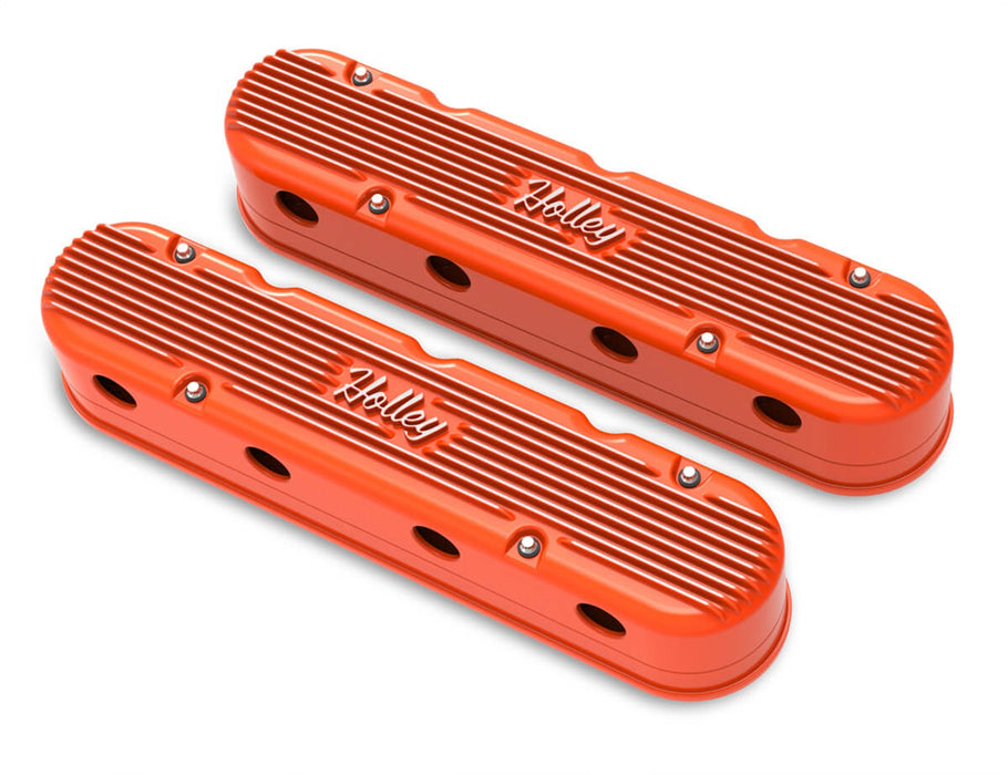 Holley 241-173 Vintage Series Valve Covers - Truck Part Superstore
