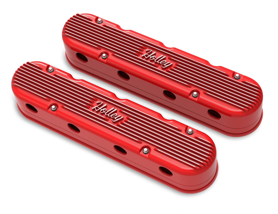 Holley 241-174 Vintage Series Valve Covers - Truck Part Superstore