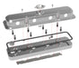 Holley 241-191 LS Valve Cover; 2 pc.; Pontiac Style; Cast Aluminum; Polished Finish; - Truck Part Superstore