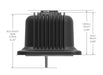 Holley 241-247 Valve Covers; Center-Bolt Finned; w/o Emissions Port; Black Finish; - Truck Part Superstore