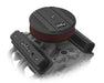 Holley 241-247 Valve Covers; Center-Bolt Finned; w/o Emissions Port; Black Finish; - Truck Part Superstore