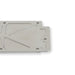 Holley 241-264 LS Valley Cover; Trussed; Polished Finish; Billet Aluminum; - Truck Part Superstore