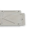 Holley 241-264 LS Valley Cover; Trussed; Polished Finish; Billet Aluminum; - Truck Part Superstore
