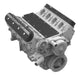 Holley 241-265 LS Valley Cover; Trussed; Satin Black Anodized Finish; Billet Aluminum; - Truck Part Superstore