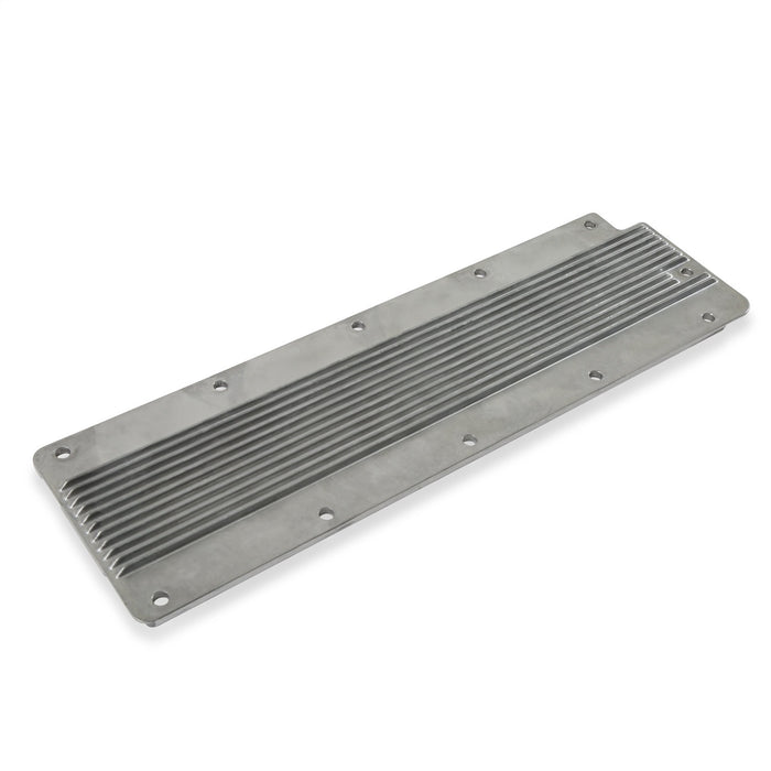 Holley 241-266 LS Valley Cover; Finned; Natural Finish; Cast Aluminum; - Truck Part Superstore