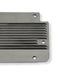Holley 241-267 LS Valley Cover; Finned; Polished Finish; Cast Aluminum; - Truck Part Superstore