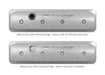 Holley 241-290 Muscle Series Valve Cover Set - Truck Part Superstore