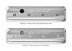 Holley 241-291 Muscle Series Valve Cover Set - Truck Part Superstore
