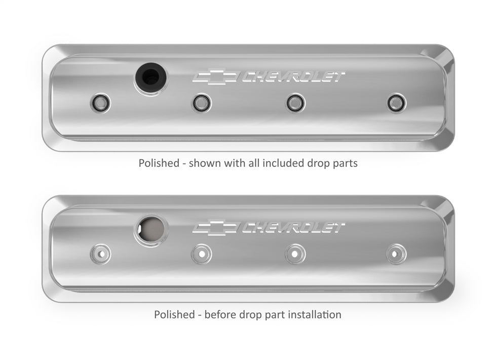 Holley 241-291 Muscle Series Valve Cover Set - Truck Part Superstore