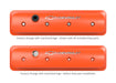 Holley 241-293 Muscle Series Valve Cover Set - Truck Part Superstore