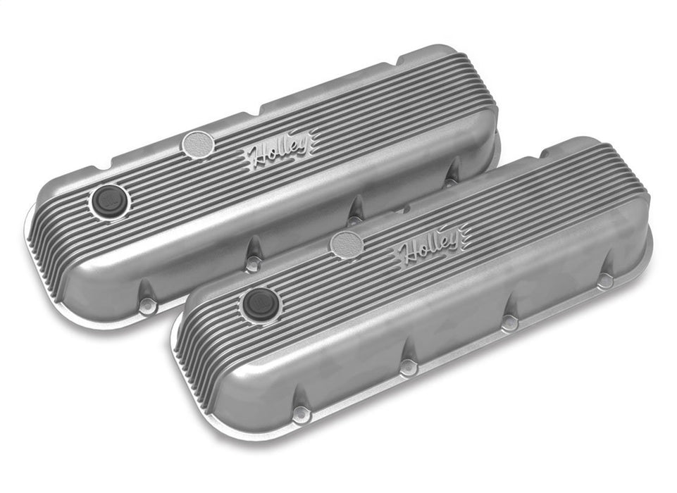 Holley 241-300 Vintage Series Valve Covers - Truck Part Superstore
