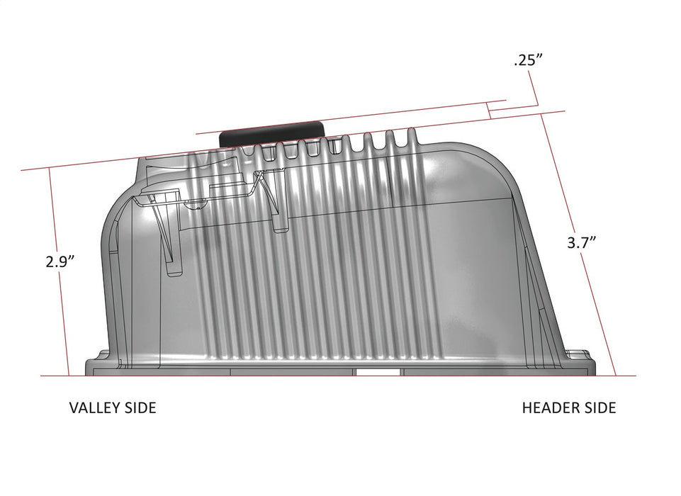 Holley 241-300 Vintage Series Valve Covers - Truck Part Superstore