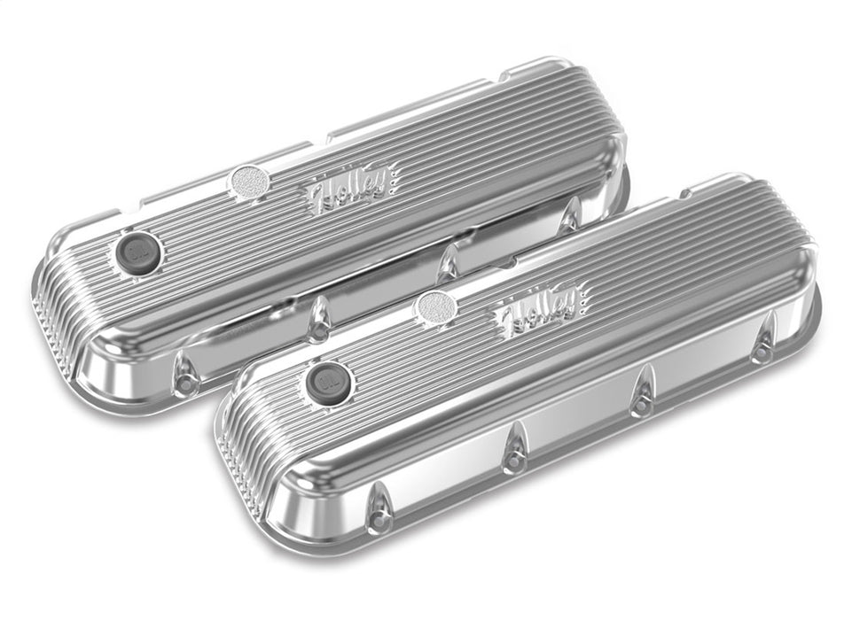 Holley 241-301 Vintage Series Valve Covers - Truck Part Superstore