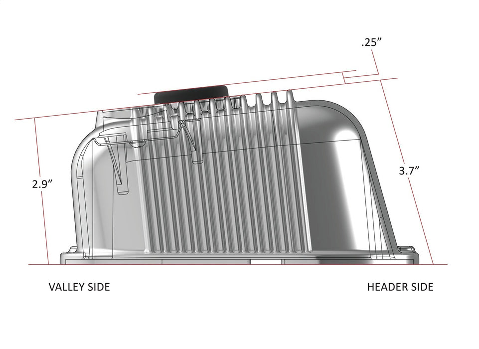 Holley 241-301 Vintage Series Valve Covers - Truck Part Superstore