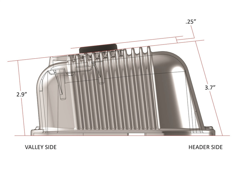 Holley 241-301 Vintage Series Valve Covers - Truck Part Superstore