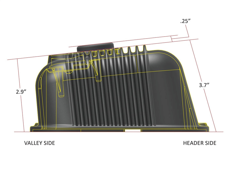 Holley 241-302 Vintage Series Valve Covers - Truck Part Superstore