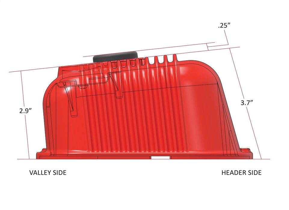 Holley 241-303 Vintage Series Valve Covers - Truck Part Superstore