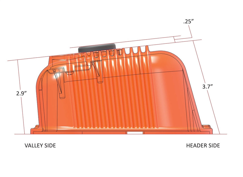 Holley 241-304 Vintage Series Valve Covers - Truck Part Superstore