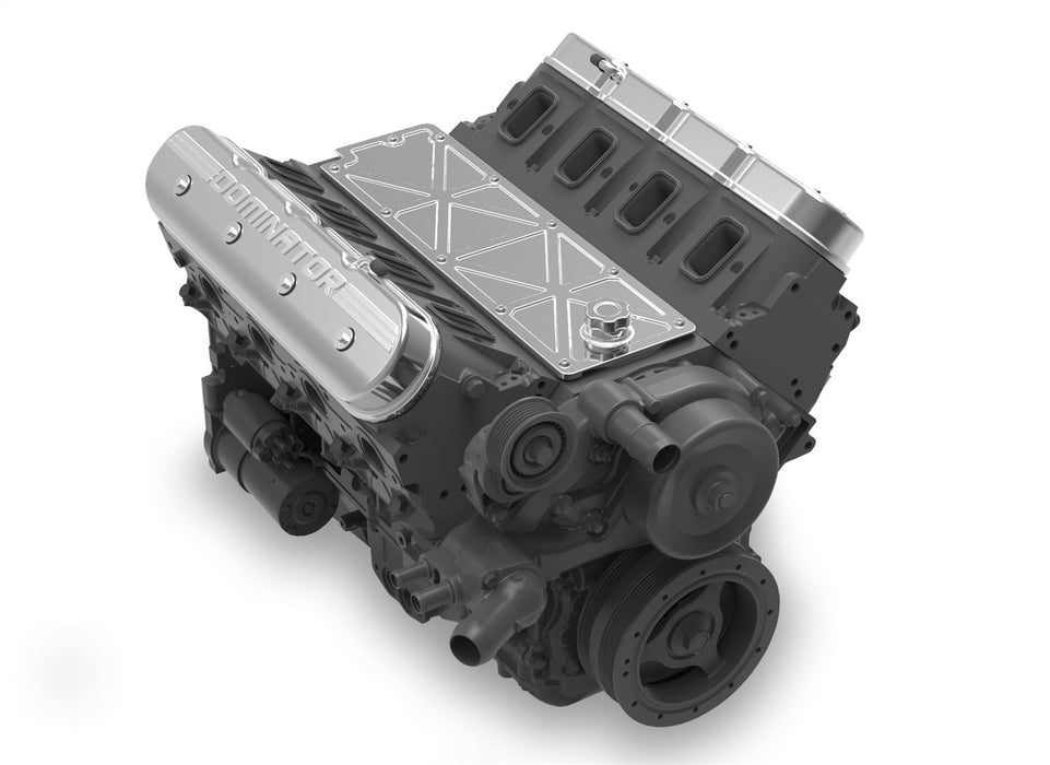 Holley 241-119 Dominator Valve Cover; Aluminum; Tall; Polished Finish w/Machined Graphics; - Truck Part Superstore