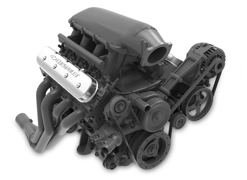 Holley 241-401 GM Licensed LS Valve Cover Set - Truck Part Superstore