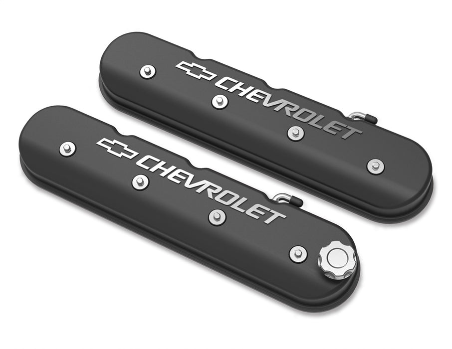 Holley 241-402 GM Licensed LS Valve Cover Set - Truck Part Superstore