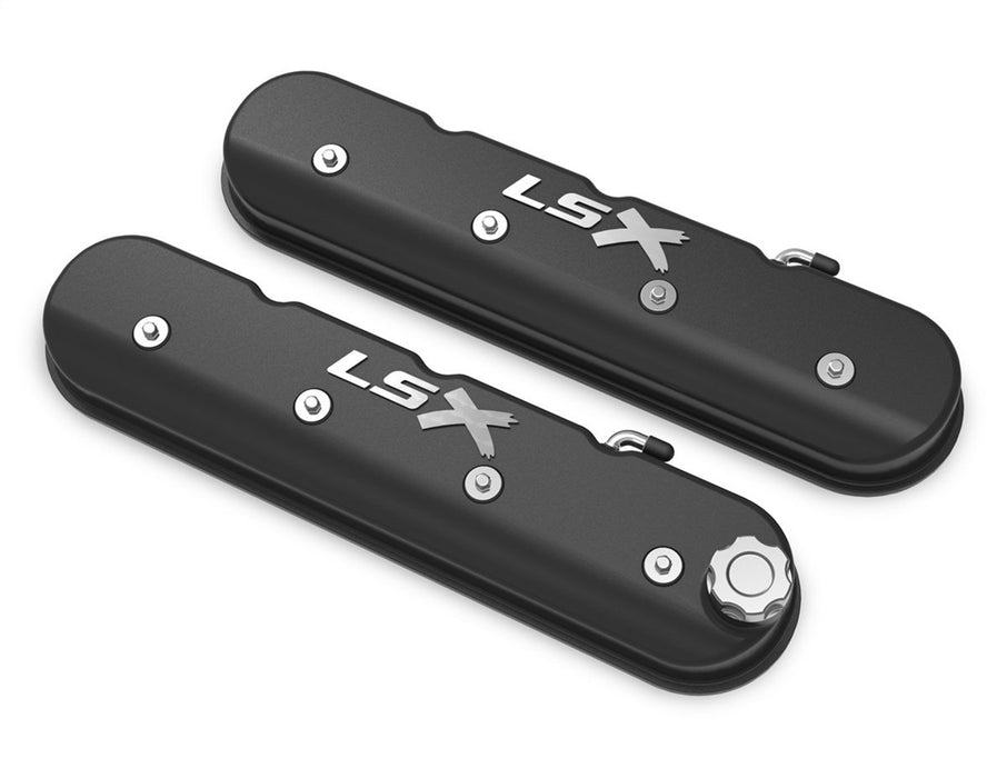 Holley 241-407 GM Licensed LS Valve Cover Set - Truck Part Superstore