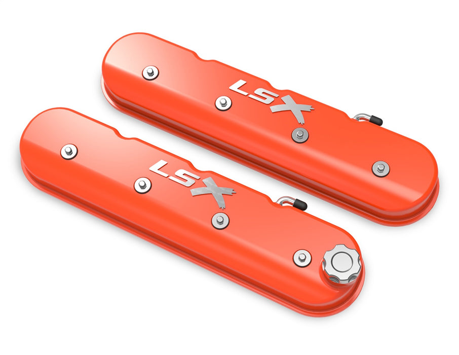 Holley 241-408 GM Licensed LS Valve Cover Set - Truck Part Superstore