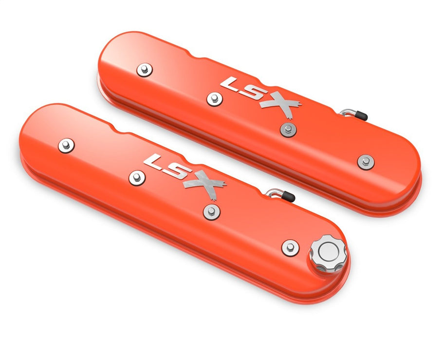 Holley 241-408 GM Licensed LS Valve Cover Set - Truck Part Superstore