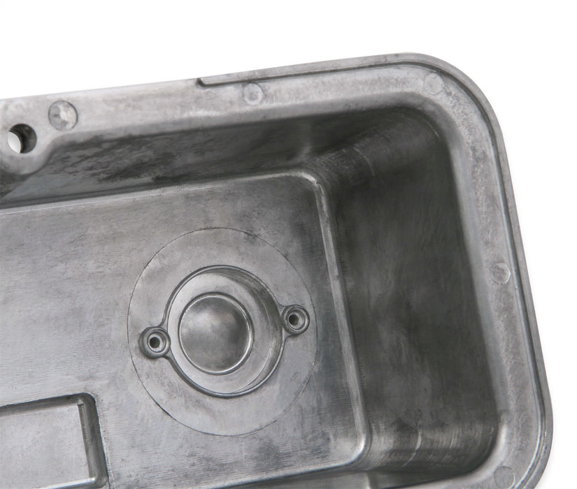 Holley 241-82 M/T Retro Aluminum Valve Covers; Vintage Style Finned; Cast Aluminum; Polished; - Truck Part Superstore