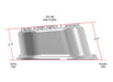 Holley 241-84 M/T Retro Aluminum Valve Covers; Vintage Style Finned; Cast Aluminum; Polished; - Truck Part Superstore