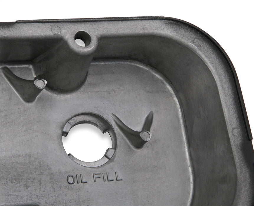 Holley 241-85 M/T Retro Aluminum Valve Covers - Truck Part Superstore