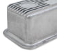 Holley 241-86 M/T Retro Aluminum Valve Covers; Vintage Style Finned; Cast Aluminum; Natural; - Truck Part Superstore