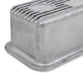 Holley 241-86 M/T Retro Aluminum Valve Covers; Vintage Style Finned; Cast Aluminum; Natural; - Truck Part Superstore