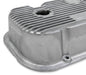 Holley 241-87 M/T Retro Aluminum Valve Covers; Vintage Style Finned; Cast Aluminum; Natural; - Truck Part Superstore
