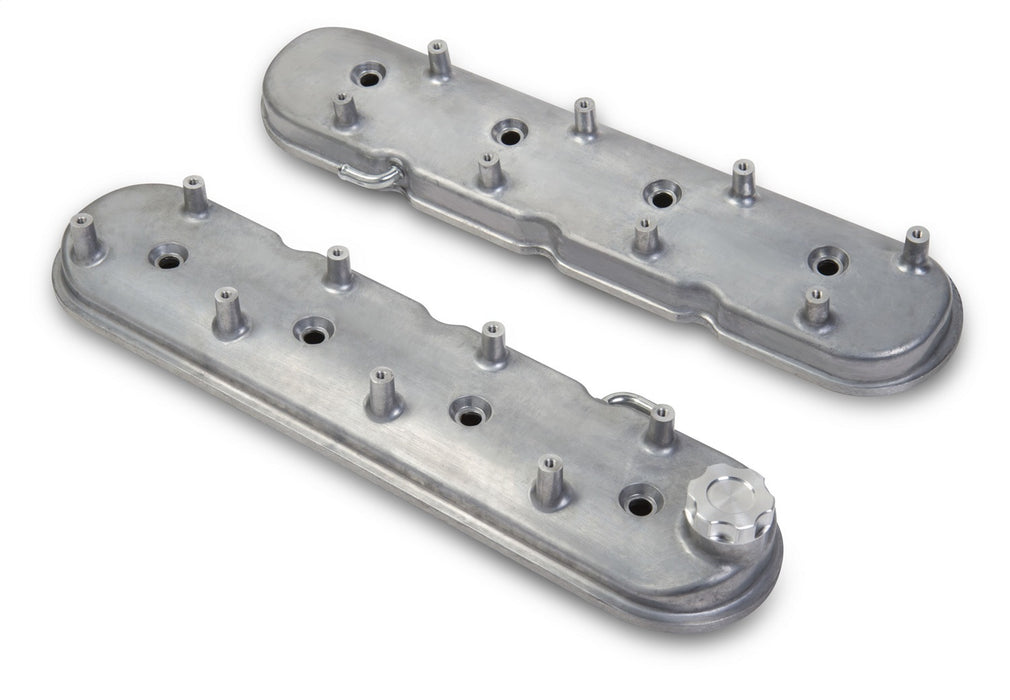 Holley 241-88 LS Valve Cover; Natural Finish; - Truck Part Superstore