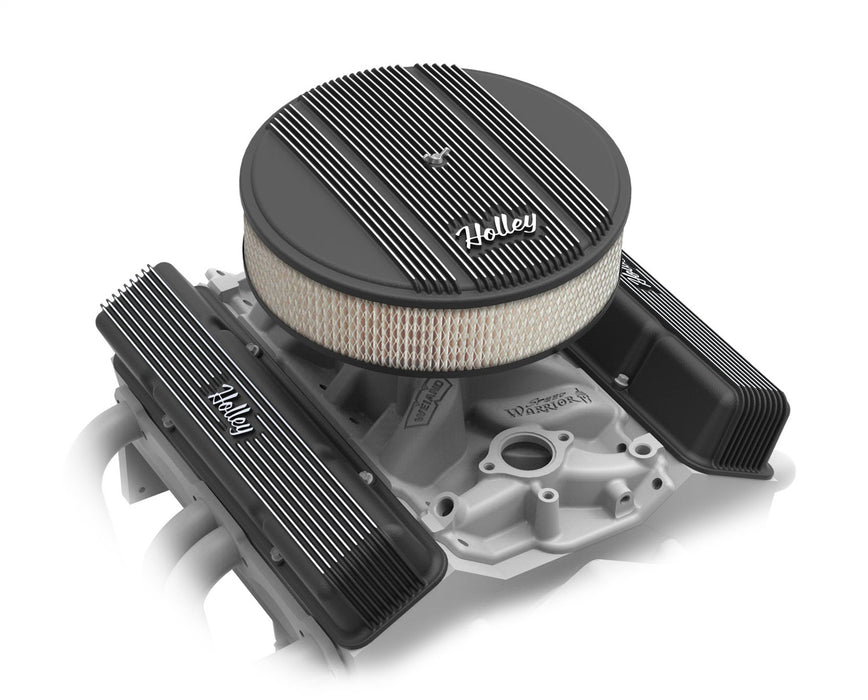 Holley 120-152 Round Finned Air Cleaner - Truck Part Superstore