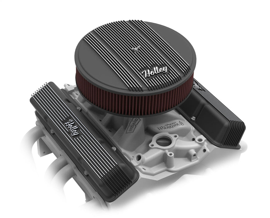 Holley 120-153 Round Finned Air Cleaner - Truck Part Superstore