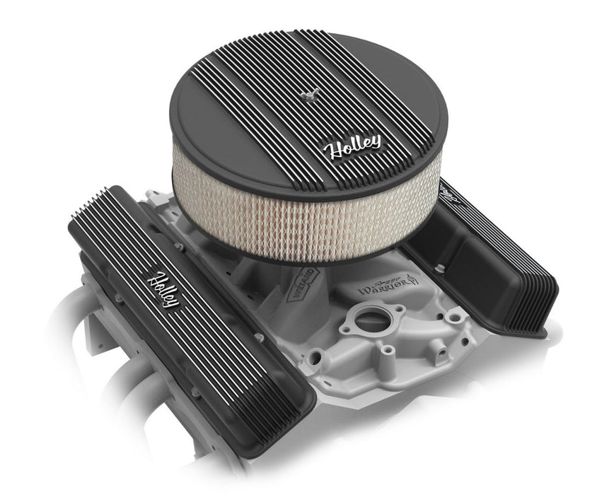 Holley 120-156 Round Finned Air Cleaner - Truck Part Superstore