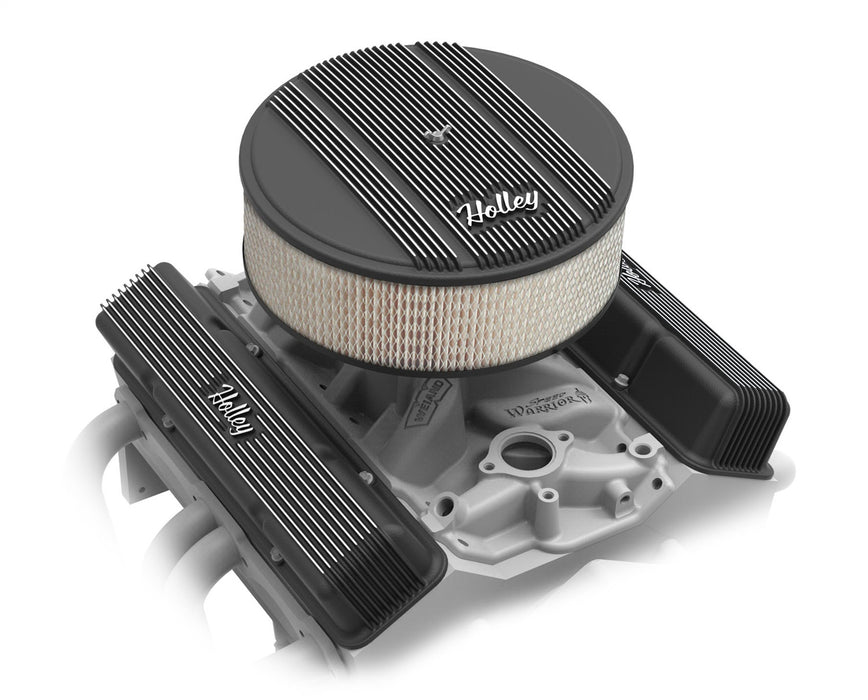 Holley 120-156 Round Finned Air Cleaner - Truck Part Superstore