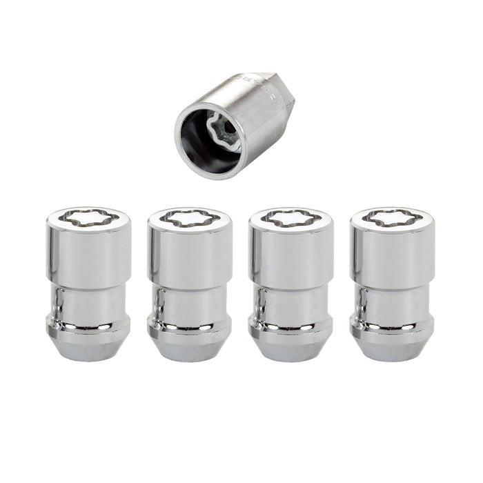 McGard 24131 Cone Seat Exposed Style Wheel Locks-Chrome - Truck Part Superstore