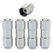 McGard 24134 Chrome Cone Seat Wheel Lock Set (9/16-18 Thread Size) - Set of 4 Locks and 1 Key - Truck Part Superstore