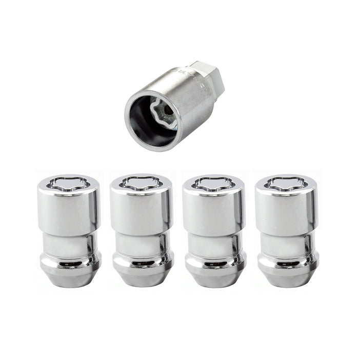 McGard 24137 Cone Seat Exposed Style Wheel Locks-Chrome - Truck Part Superstore